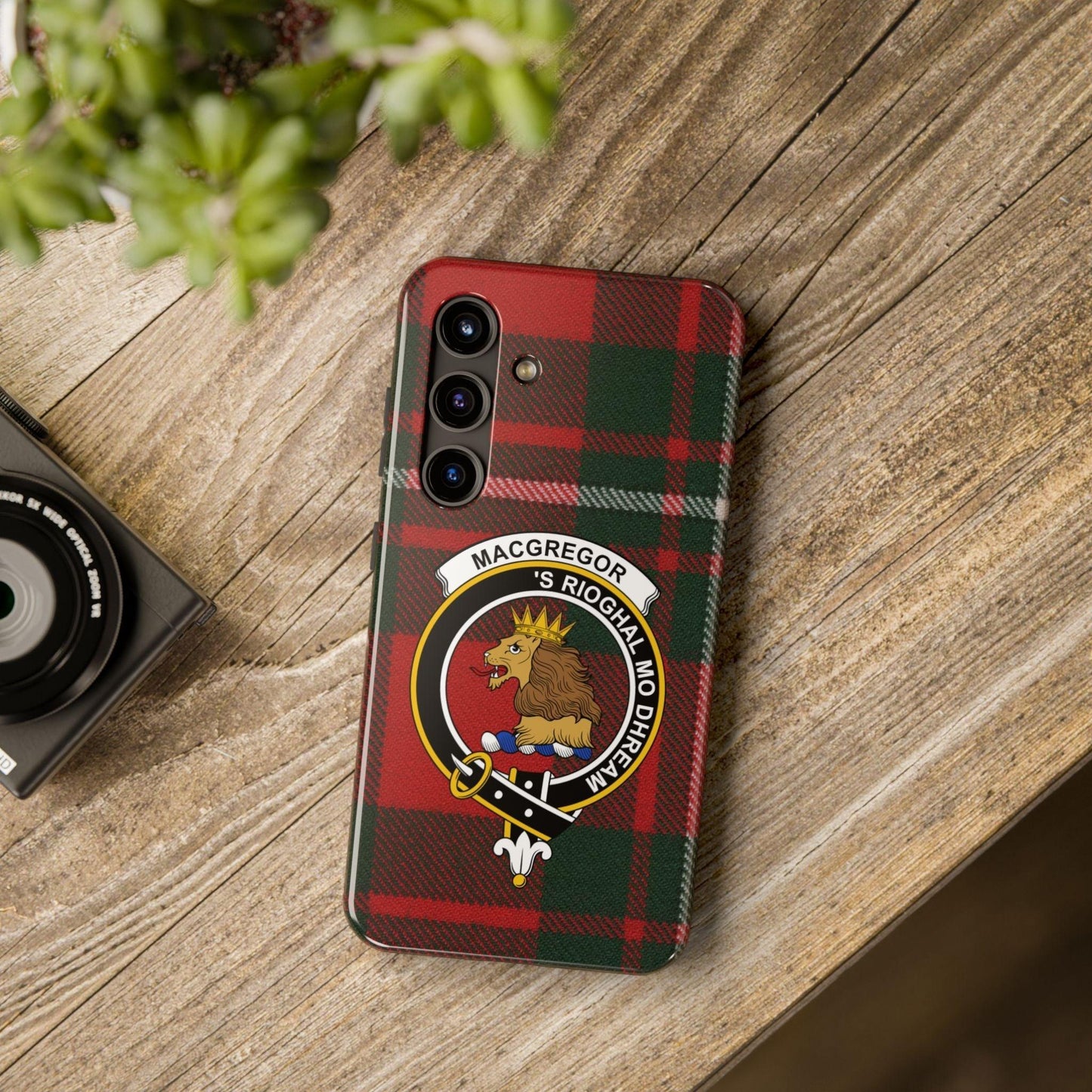 MacGregor Clan Scottish Tartan Cell Phone Case - Celtic Ancestry Gifts