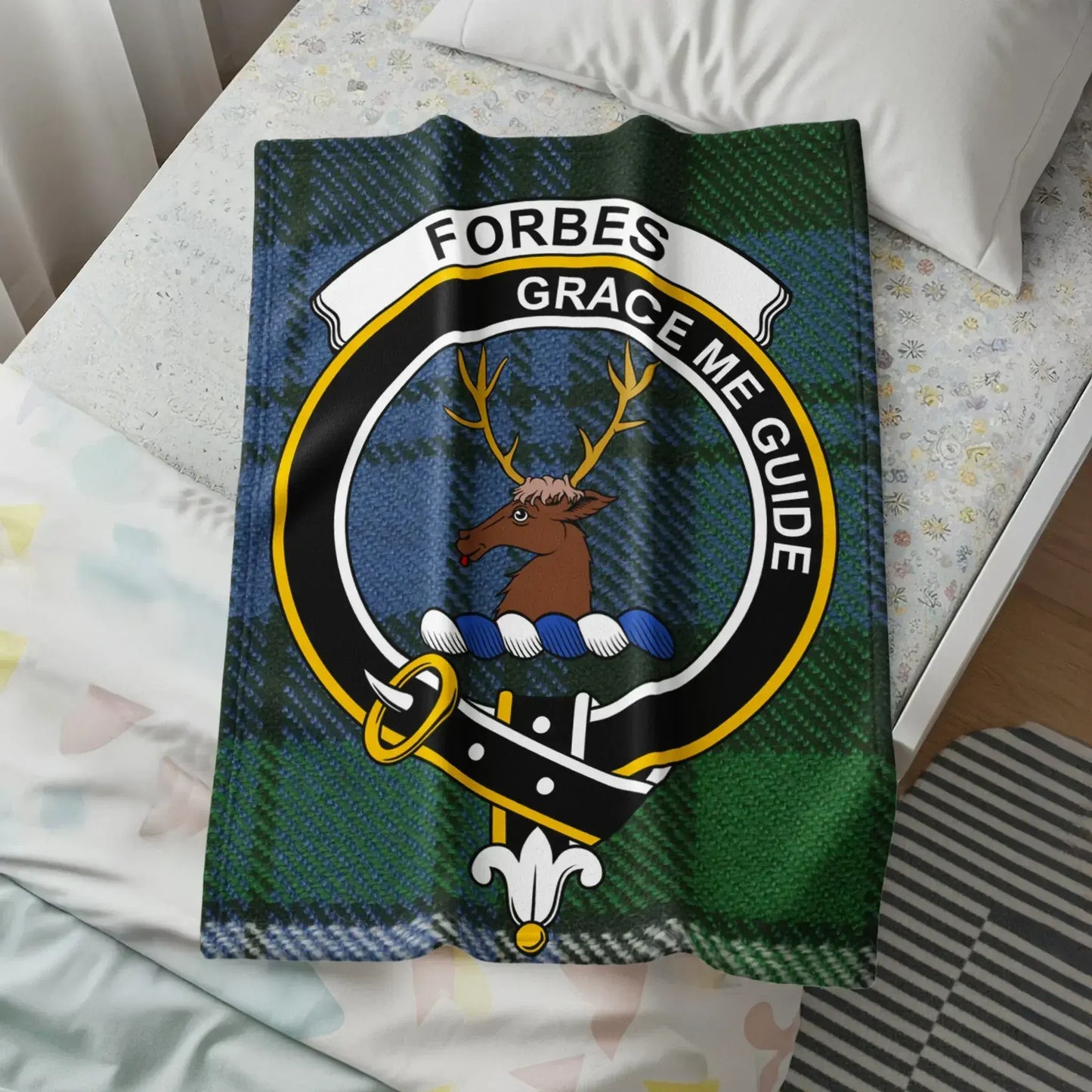 Grace Me Guide Forbes Crest Design Blanket product