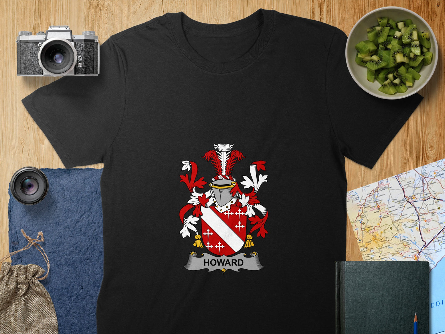 Family Crest Design Graphic Tee