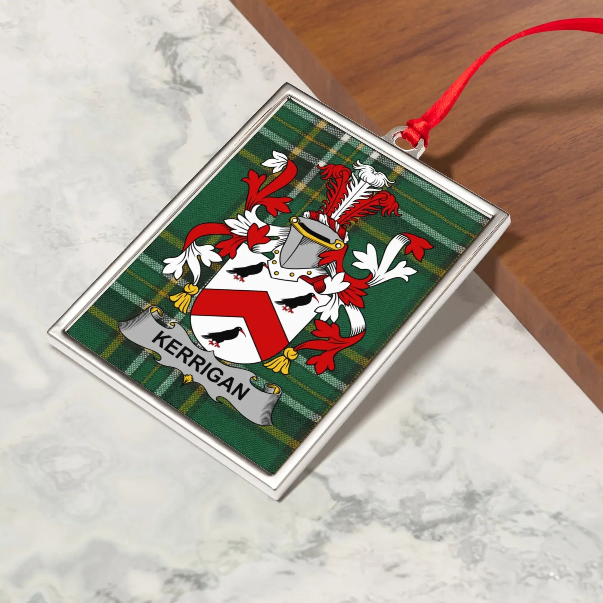 Kerrigan Family Crest Ornament product type