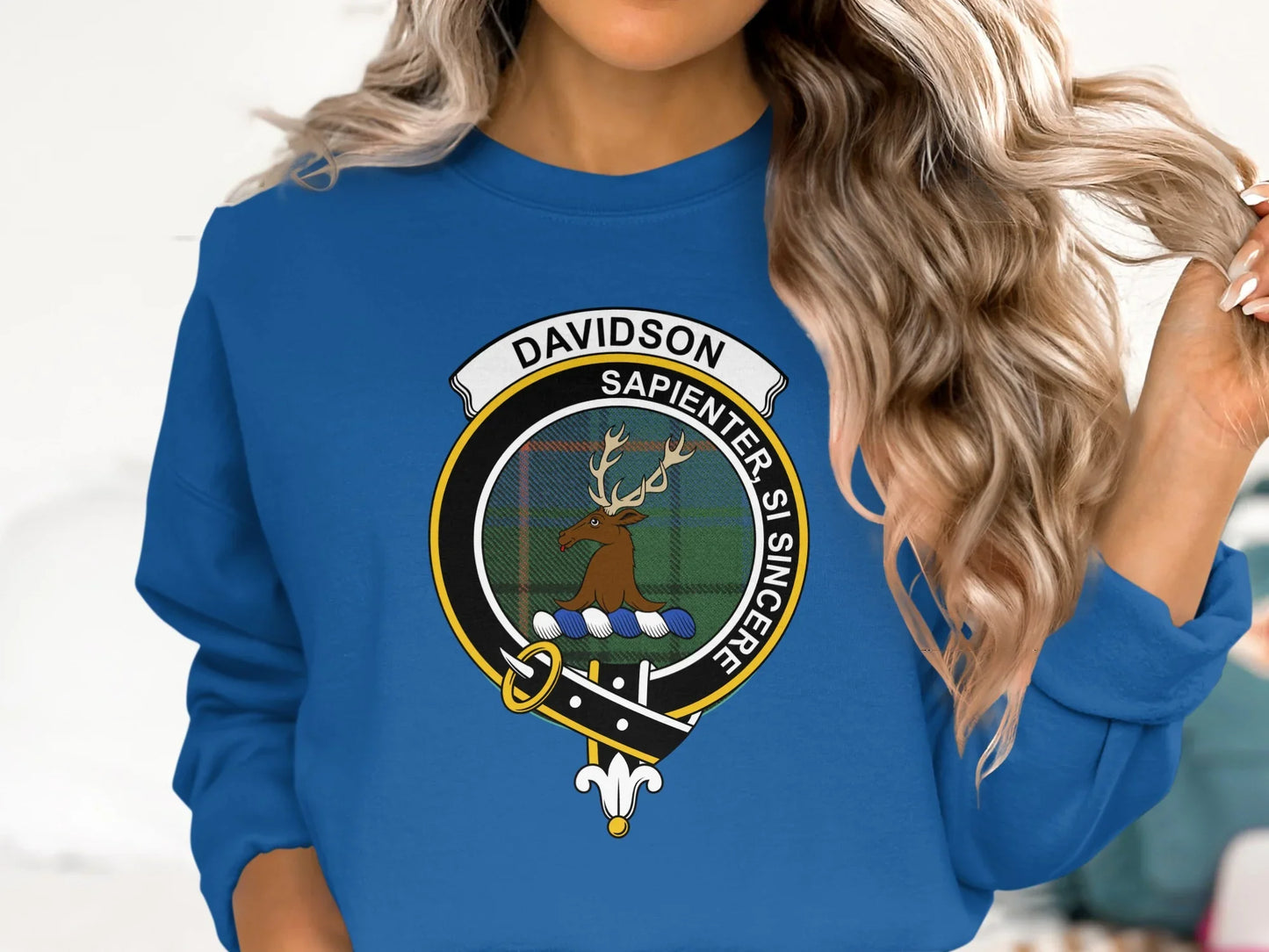 Davidson Sapienter Si Sincere Crest Sweatshirt Product