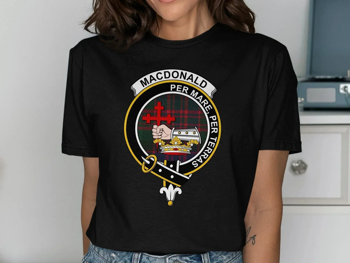 Macdonald Per Mare Per Terras Graphic Tshirt product