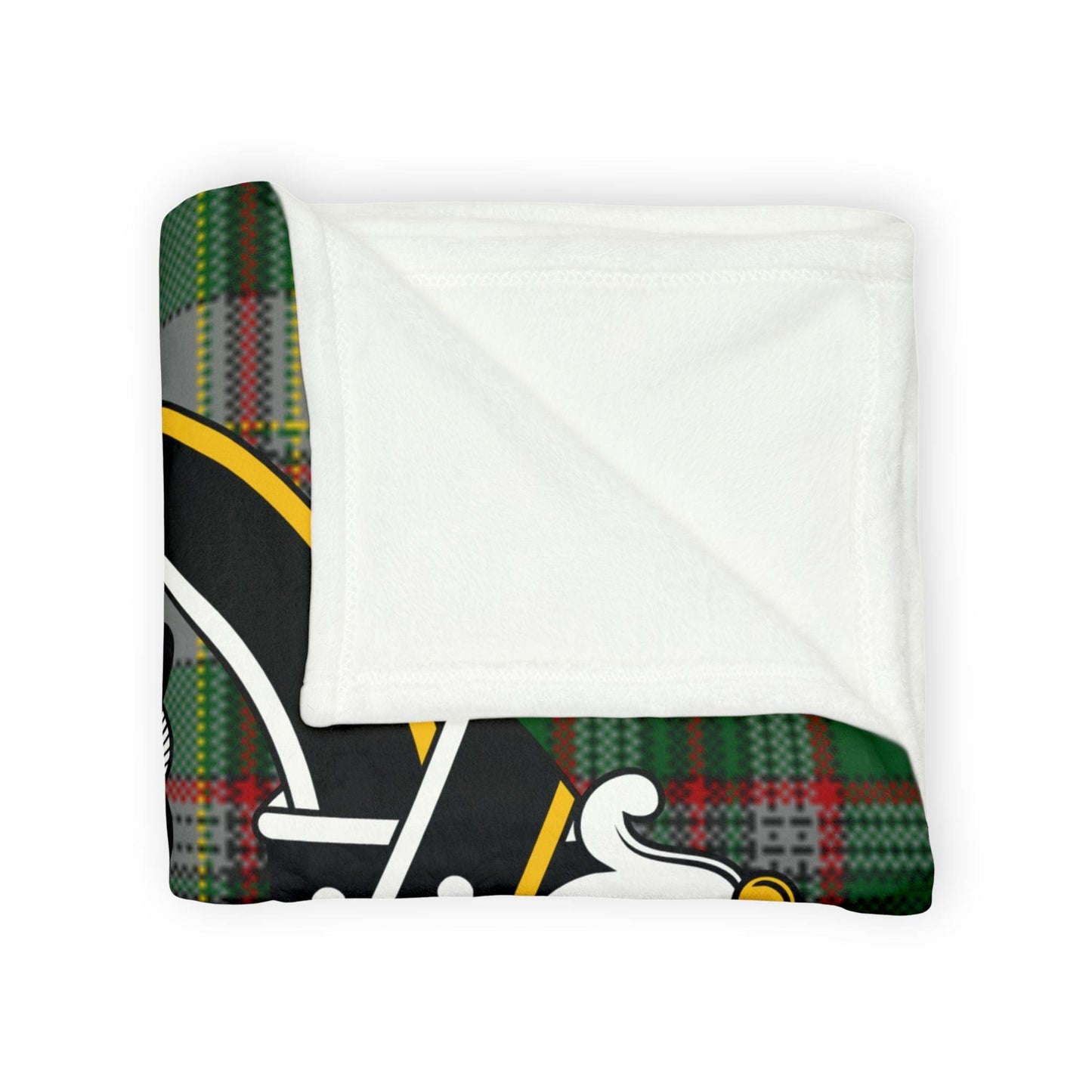 Craig Clan Crest Scottish Tartan Blanket