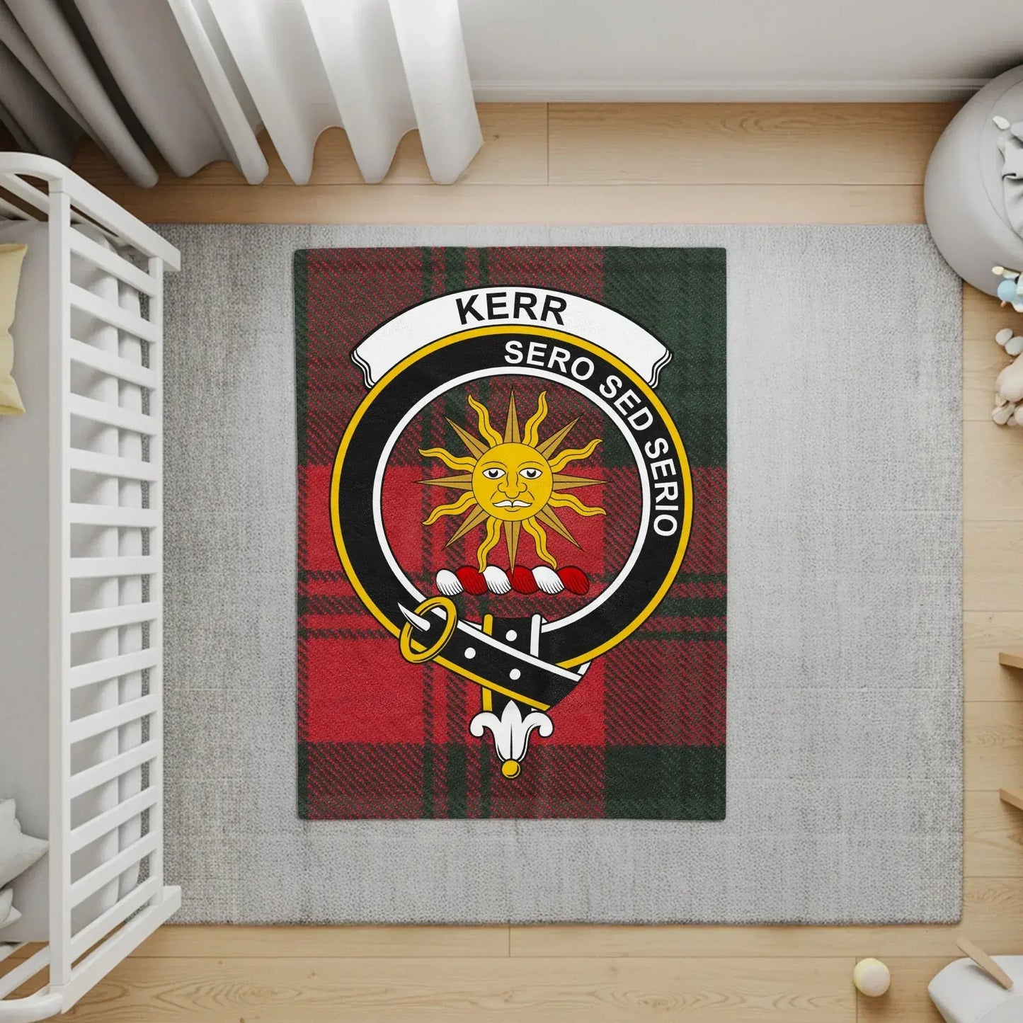 Kerr Sero Sed Serio Tartan Design Rug product