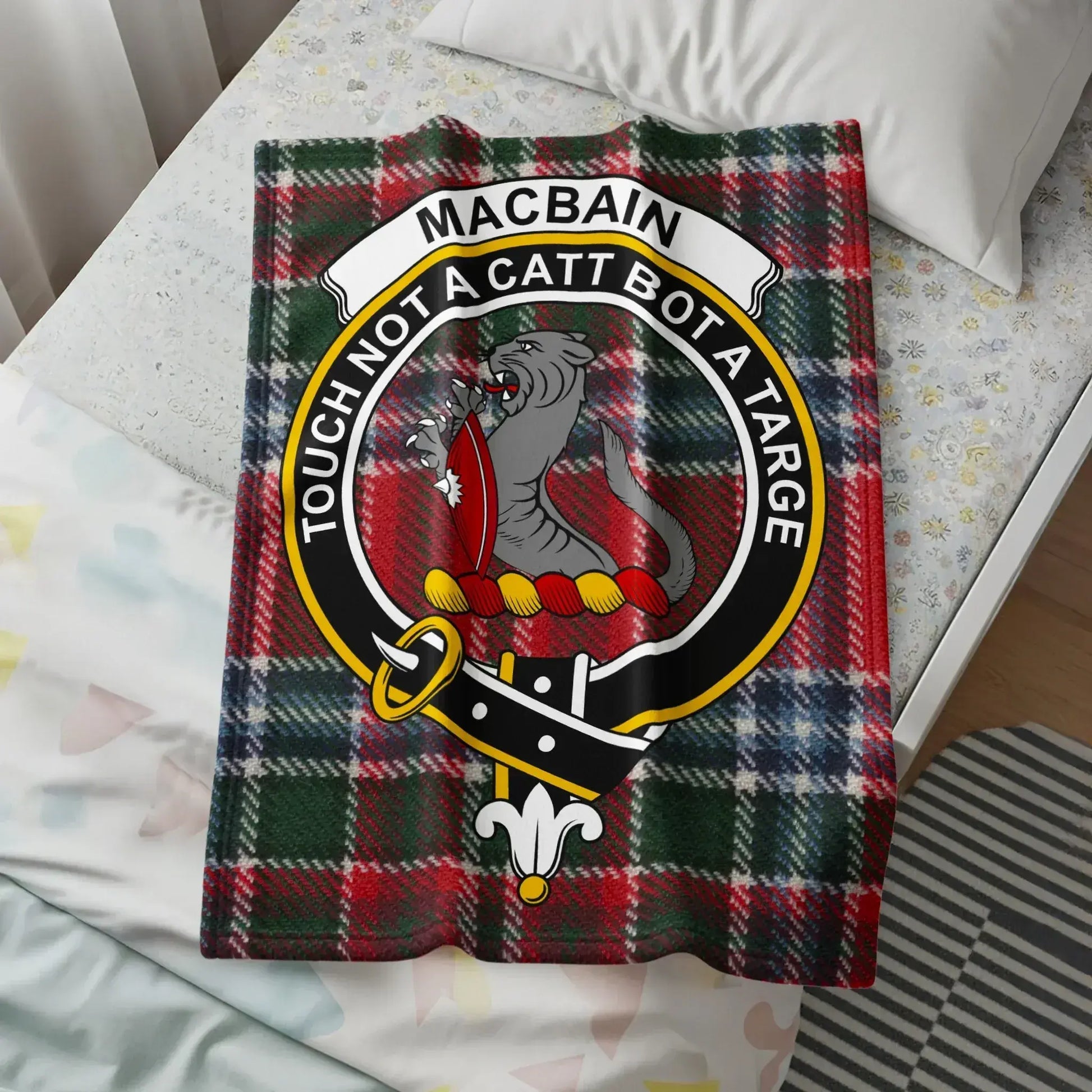 MacBain Touch Not a Catt Bot a Targe blanket product