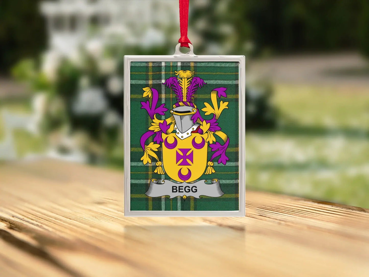 Family Crest Design Personalized Ornament product