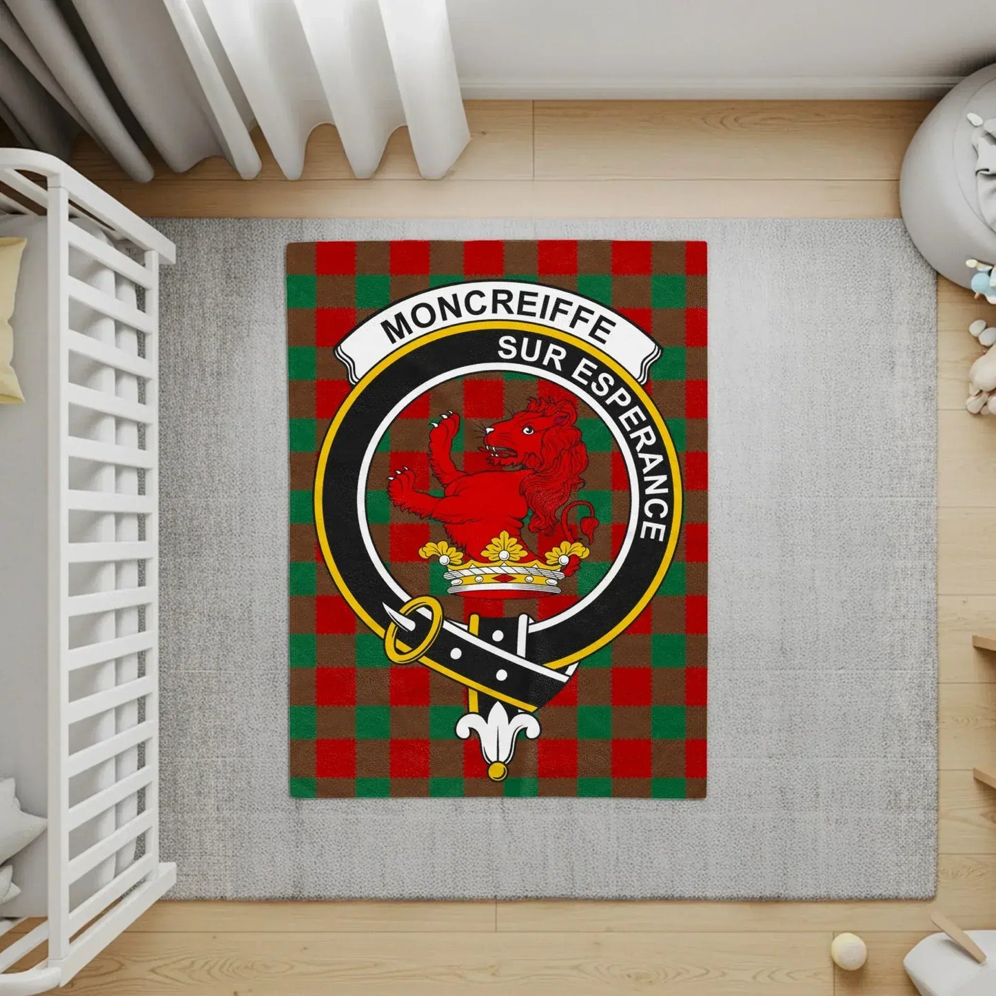 Moncreiffe Sur Esperance Family Crest Rug product