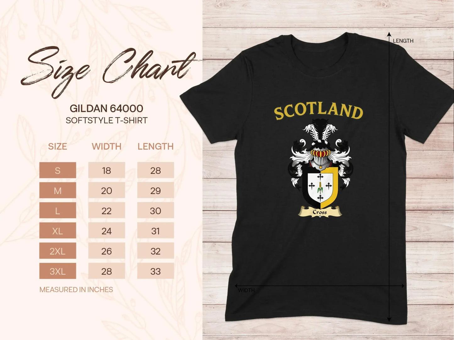 Scotland Family Crest Softstyle T-Shirt product