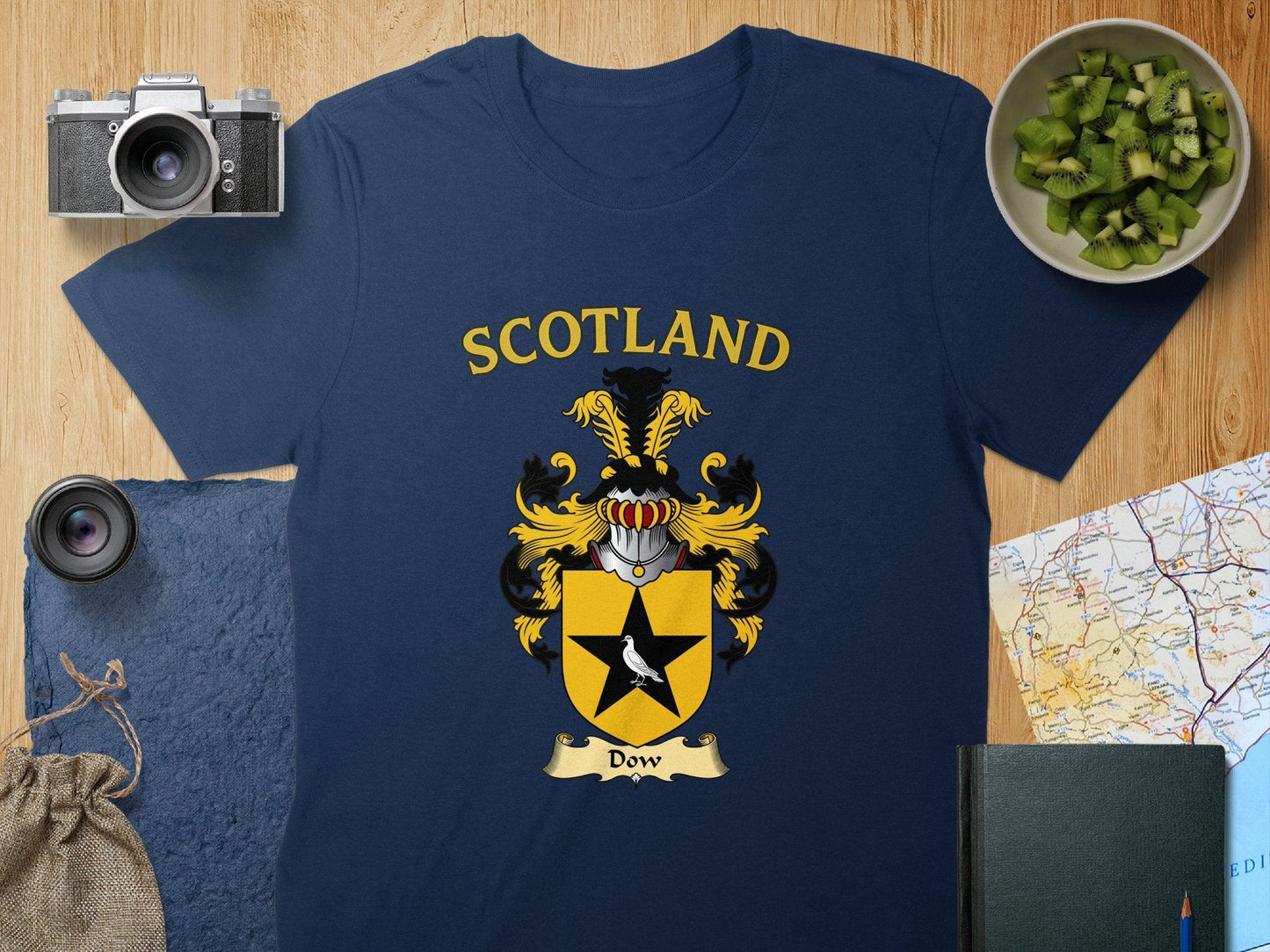 Scotland Heraldic Crest Graphic Tee Shirt product