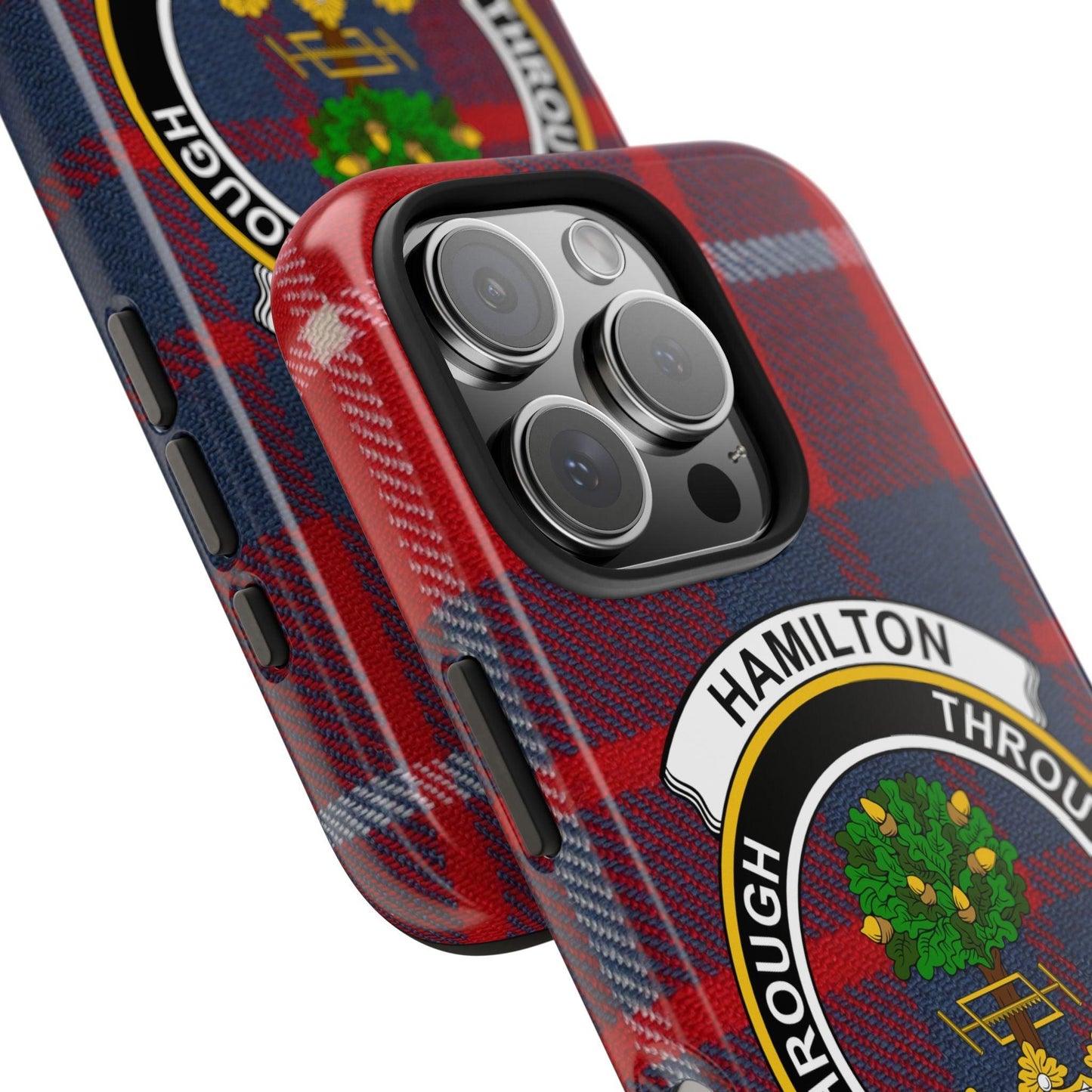 Hamilton Clan Scottish Tartan Cell Phone Case