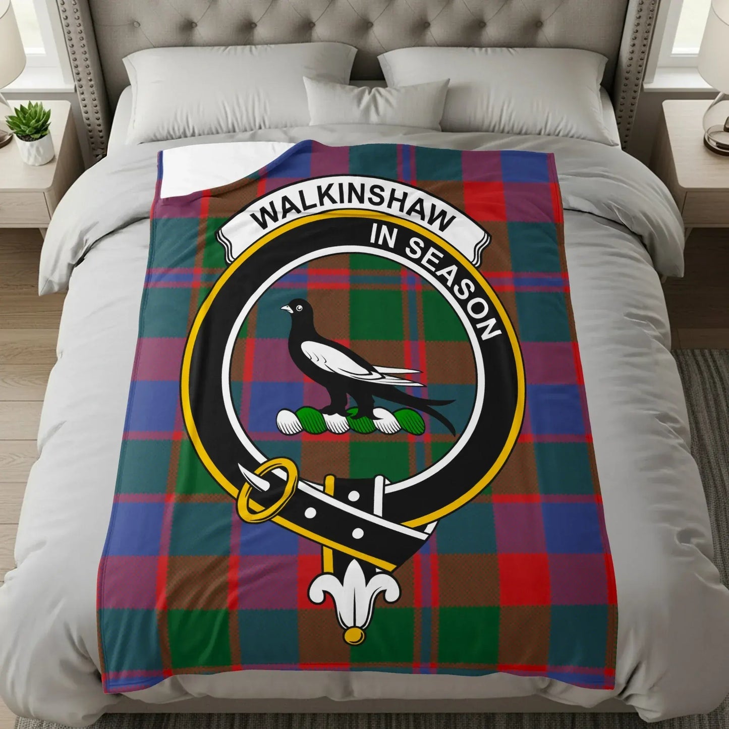 Checkered Blanket with Walkinshaw in Season product type