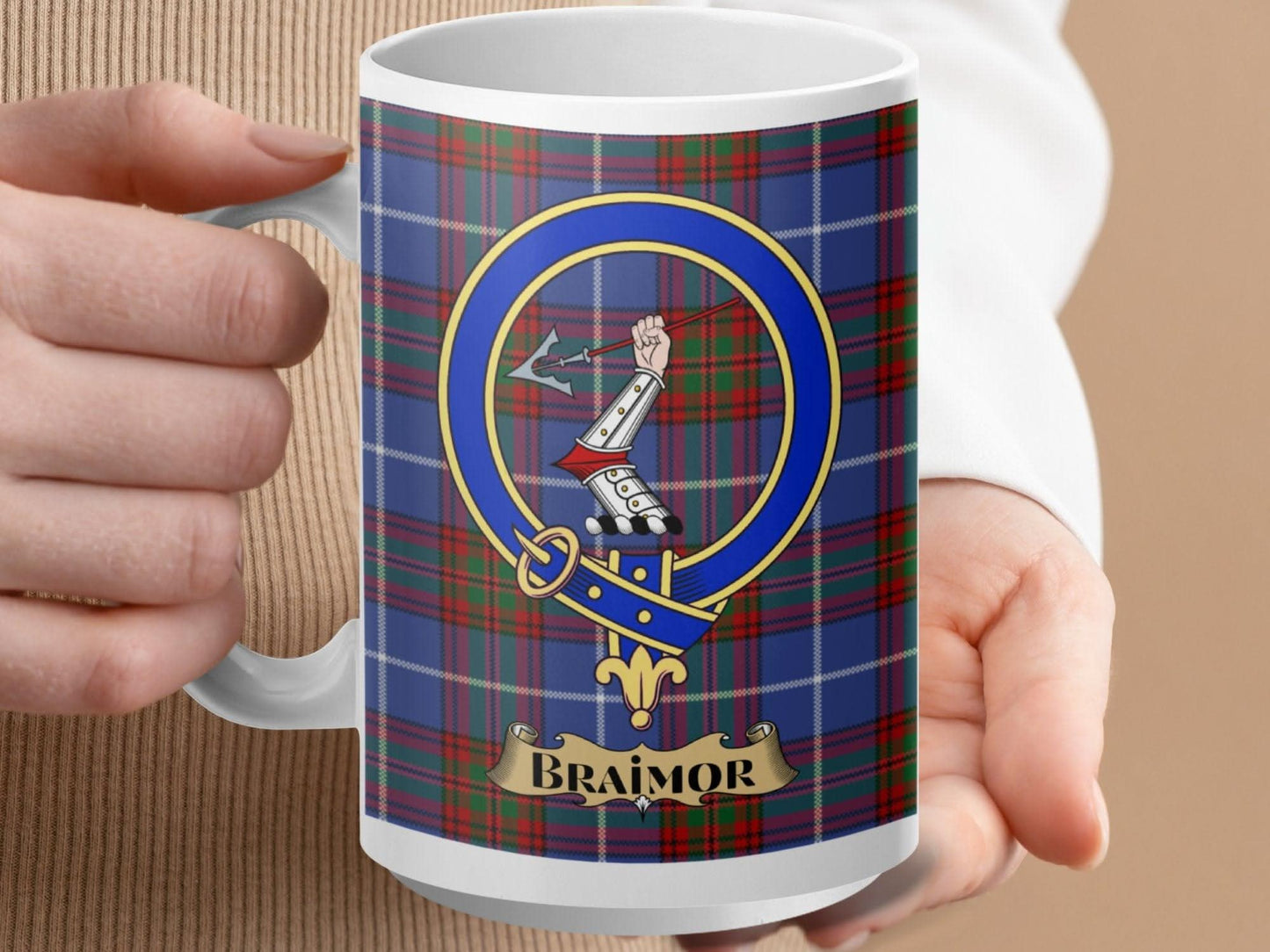 Scottish Tartan Design Clan Crest Coffee Mug product