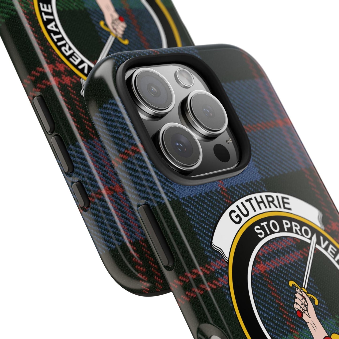 Guthrie Clan Scottish Tartan Cell Phone Case