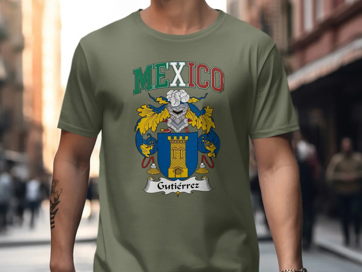 Mexico Gutierrez Coat of Arms Graphic Tee product