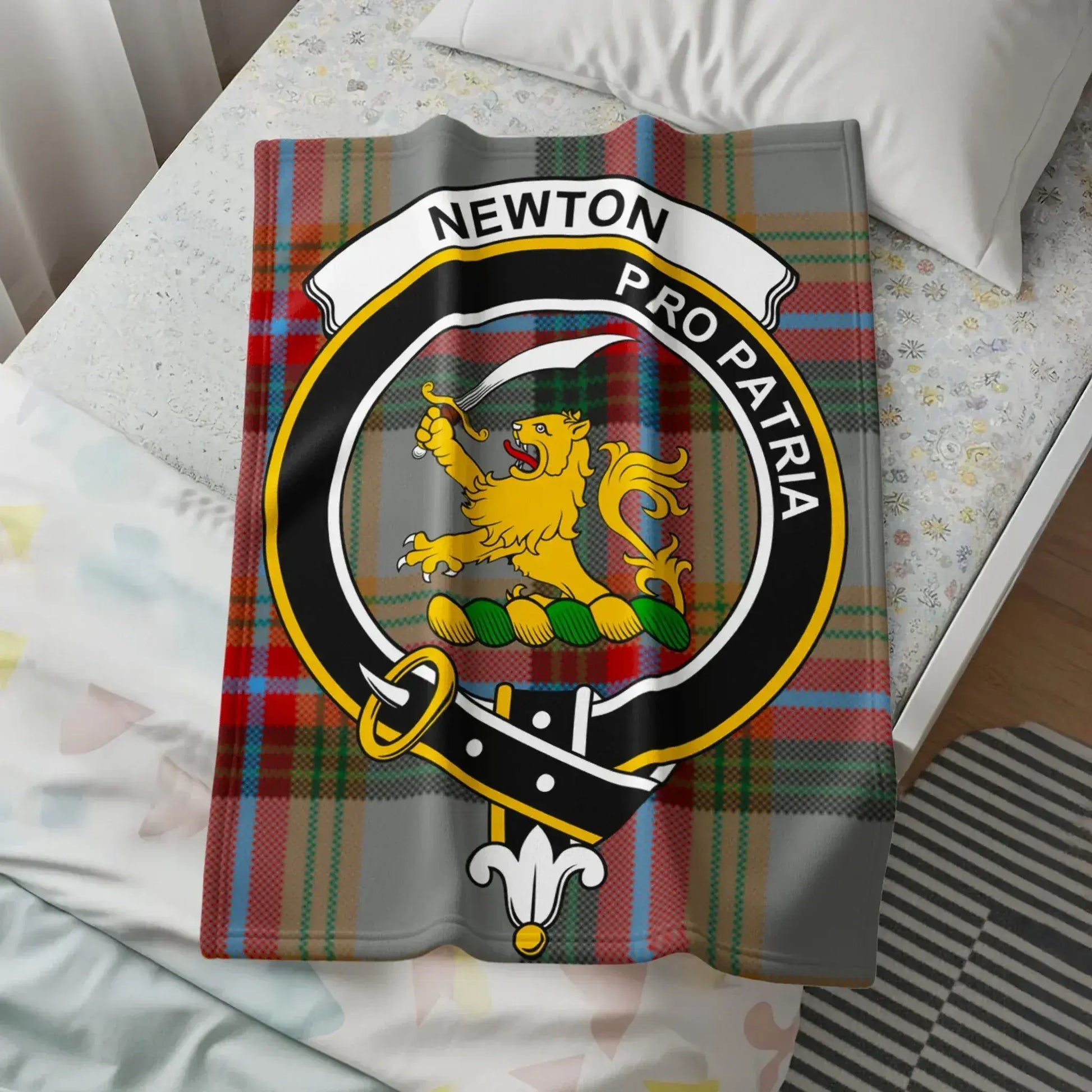 Newton Pro Patria Plaid Crest Blanket product