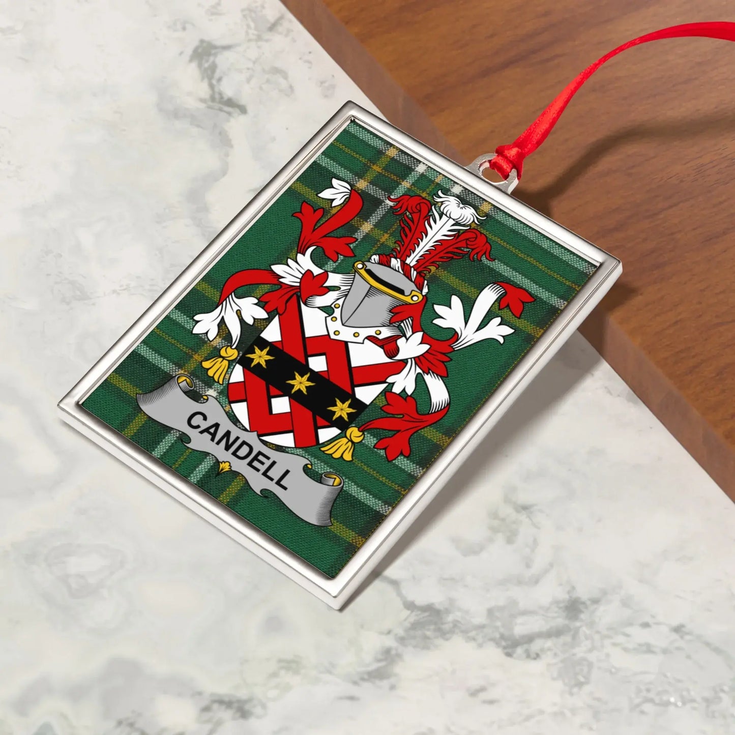 Personalized Family Crest Ornament product