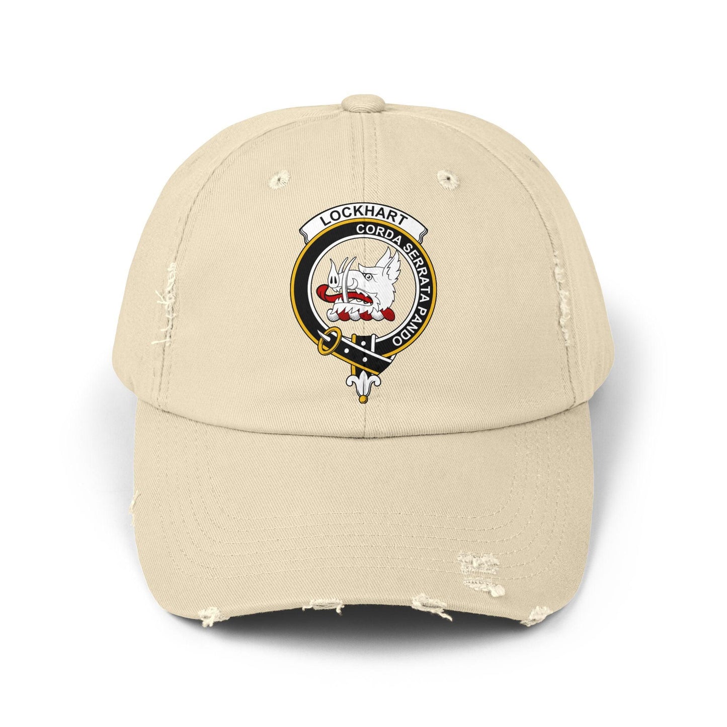 Lockhart Clan Crest Scottish Baseball Cap