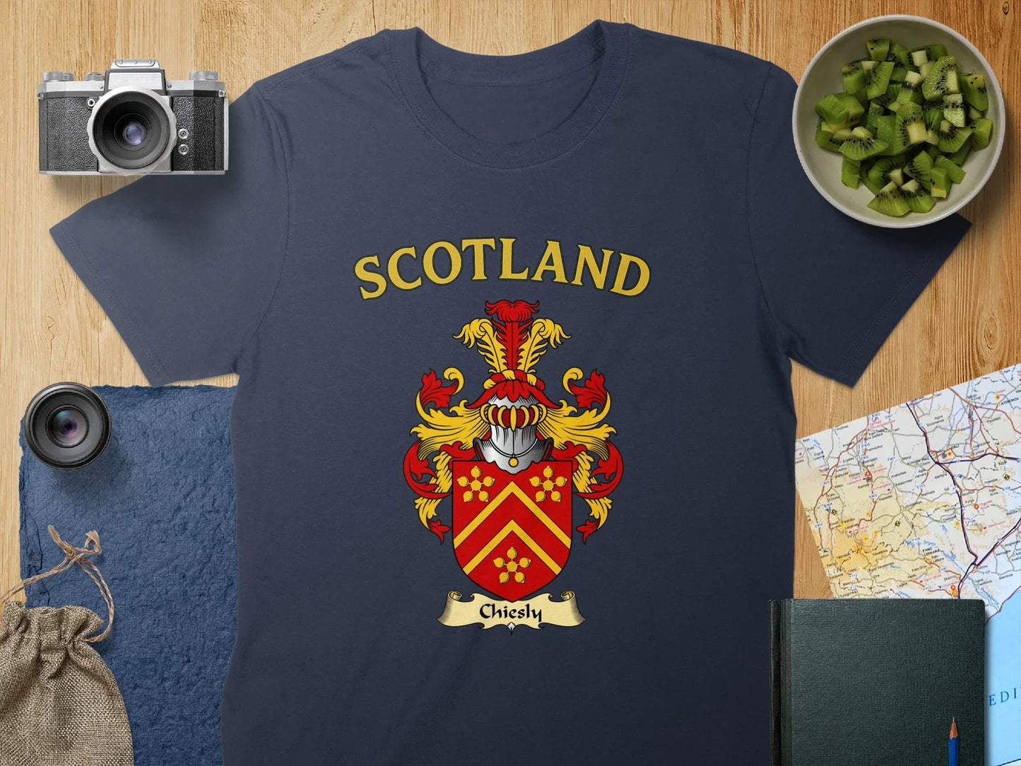 Scotland Chiesly Family Crest T-shirt product