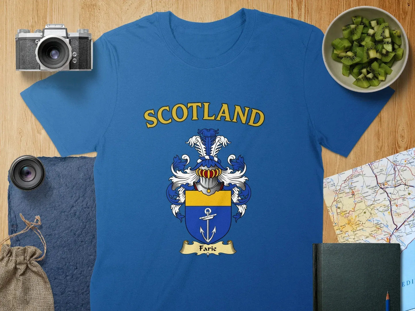 Scotland Family Crest Graphic Tee Shirt product type
