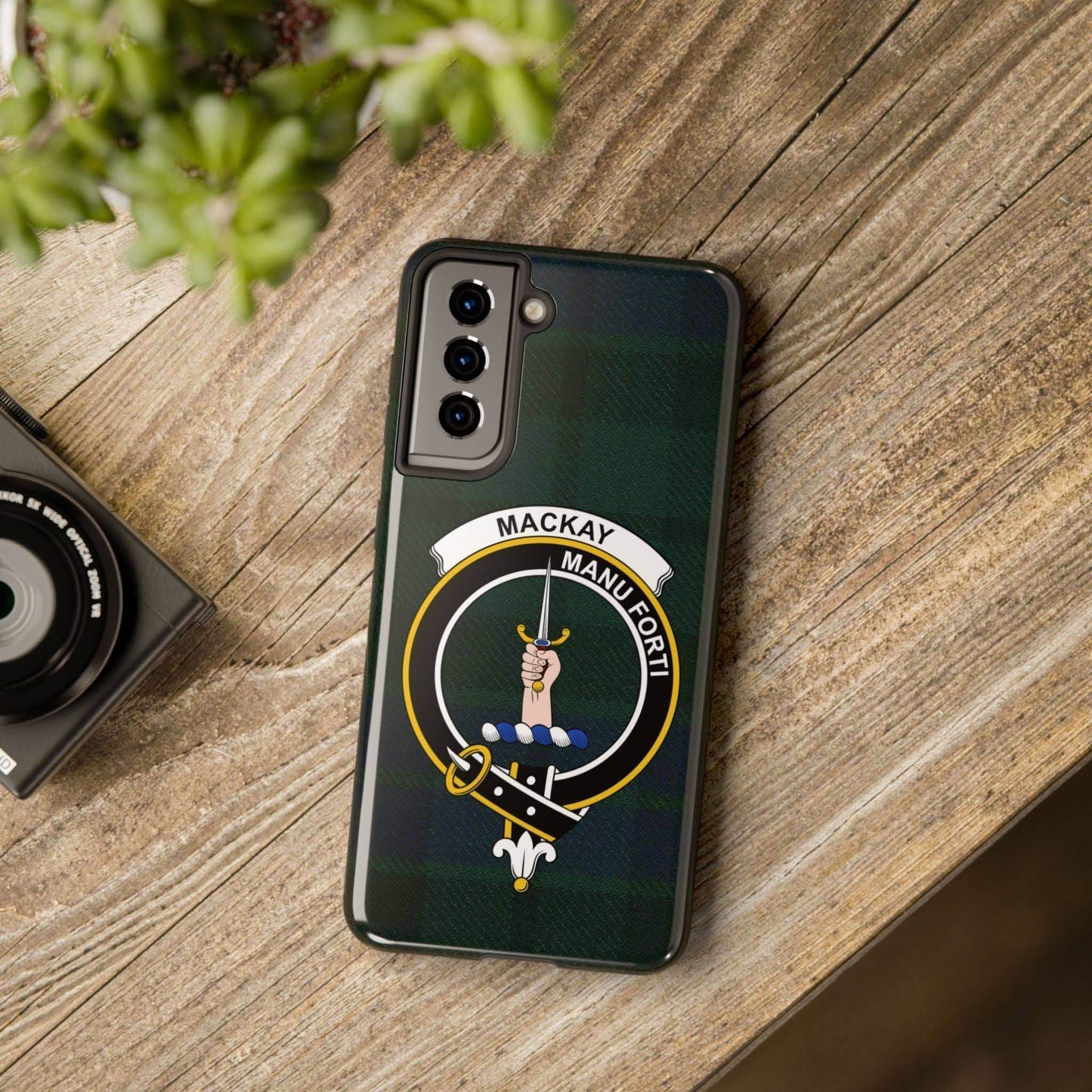 Mackay Clan Scottish Tartan Cell Phone Case - Celtic Ancestry Gifts