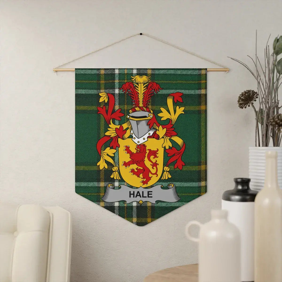 Personalized Family Crest Wall Hanging product