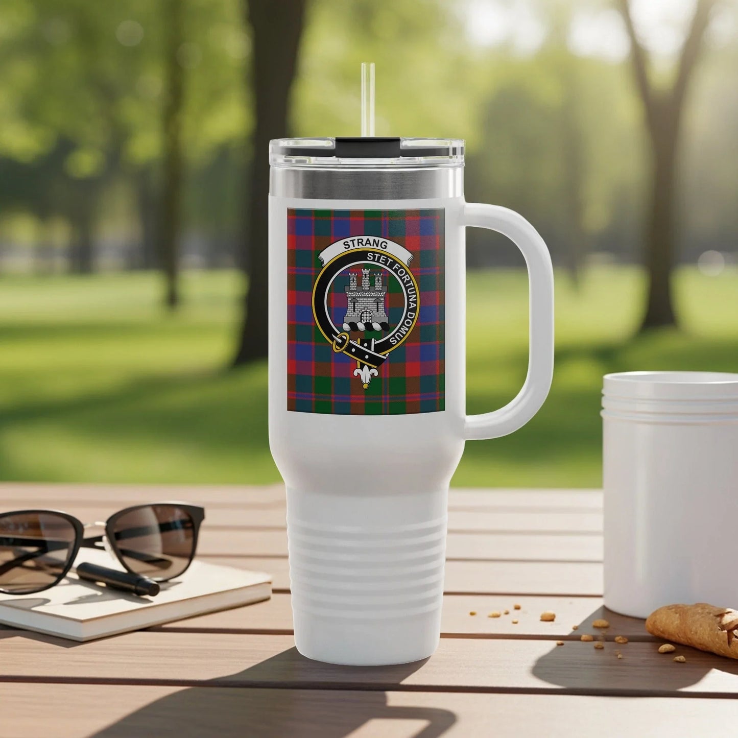 Scottish Clan Crest Travel Mug with Handle product