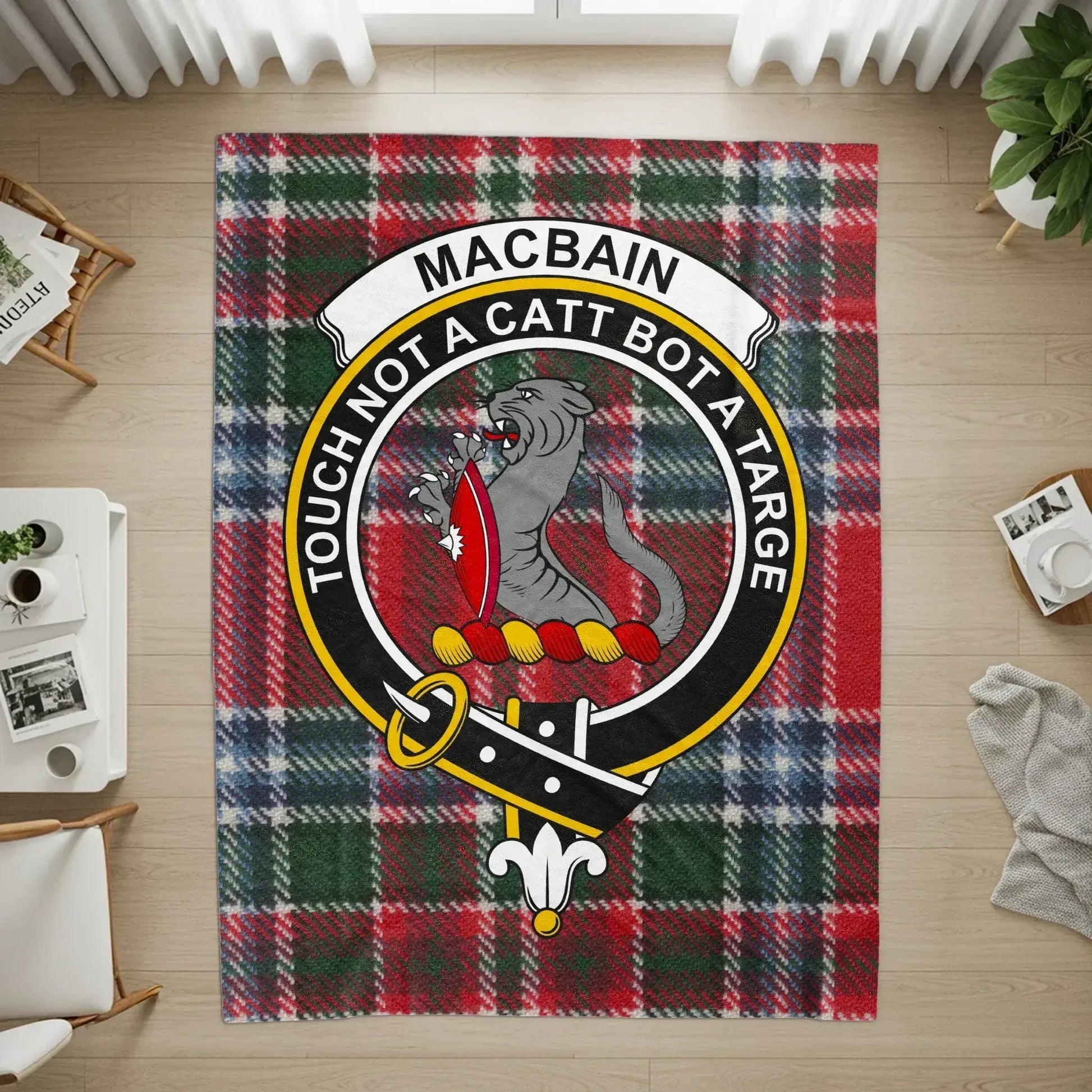 MacBain Touch Not A Catt Bot A Targe Design Rug product