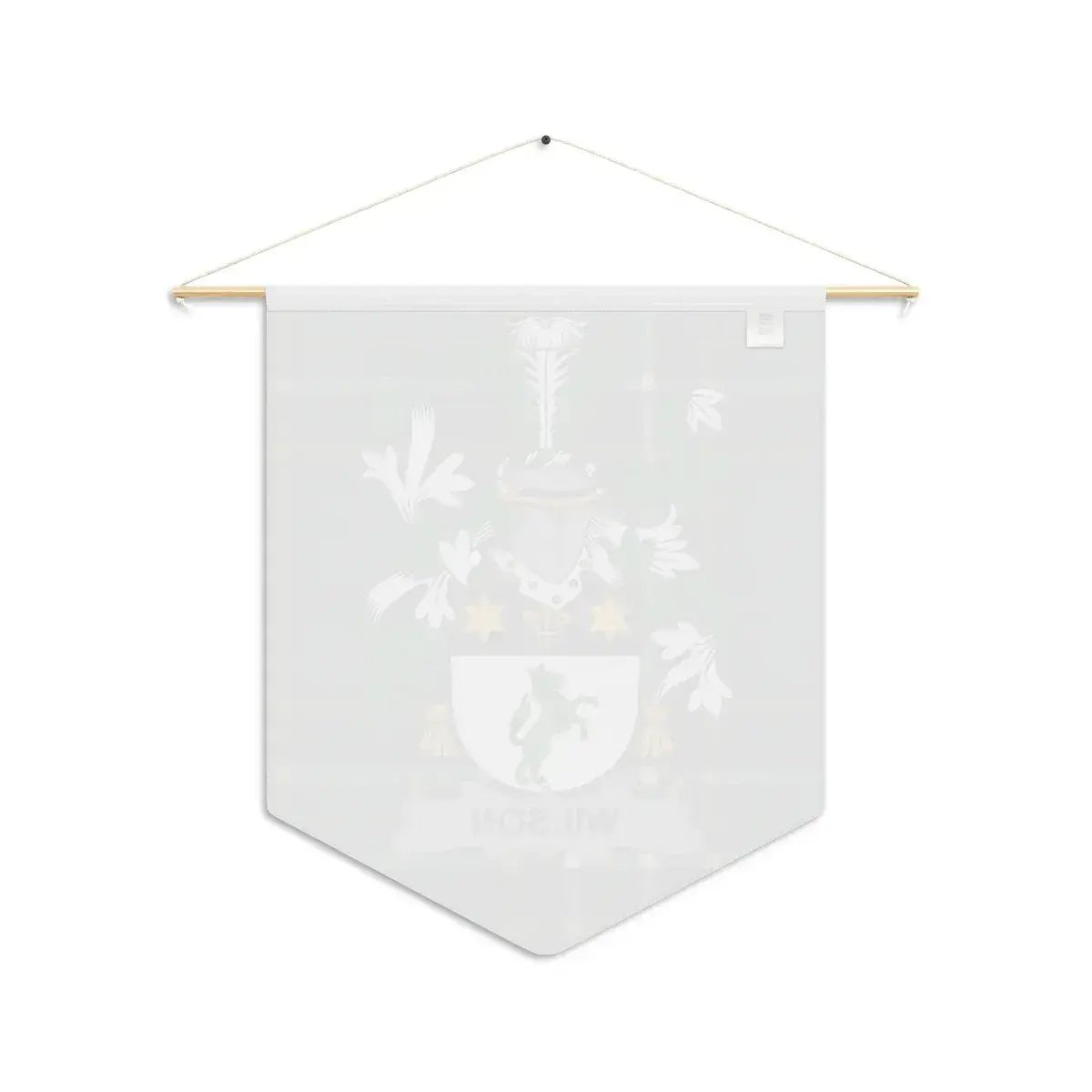 Coat of Arms Wall Banner with Crest and Family Name product