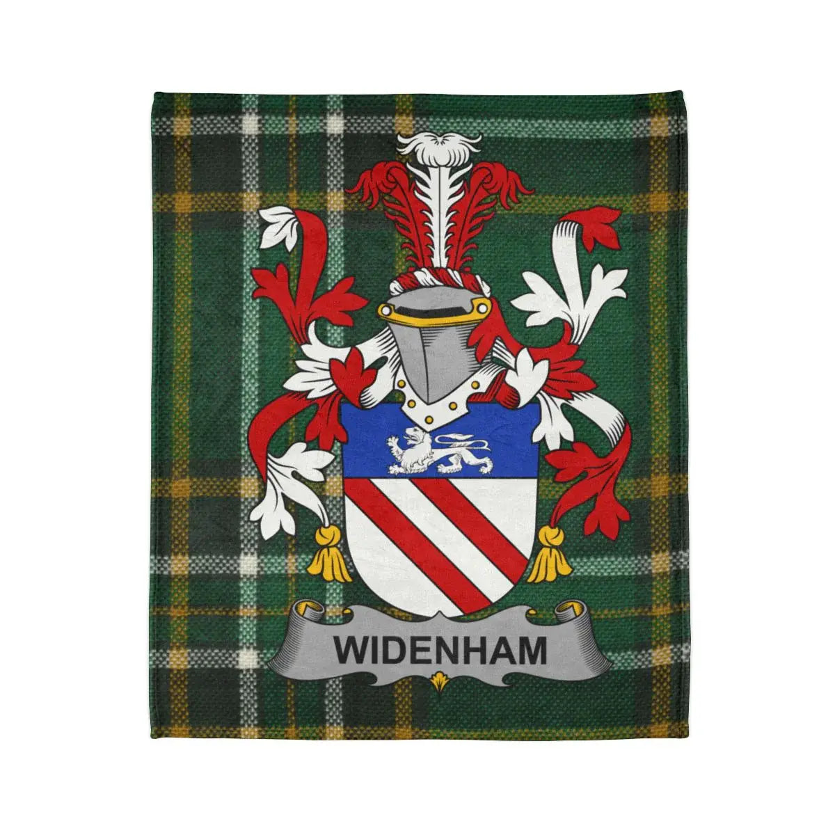 Widenham Tartan Clan Crest Blanket product