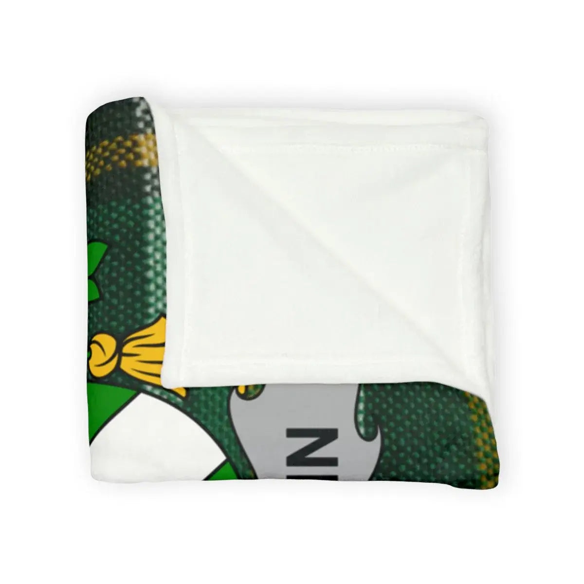 Leprechaun Shamrock Patterned Blanket product