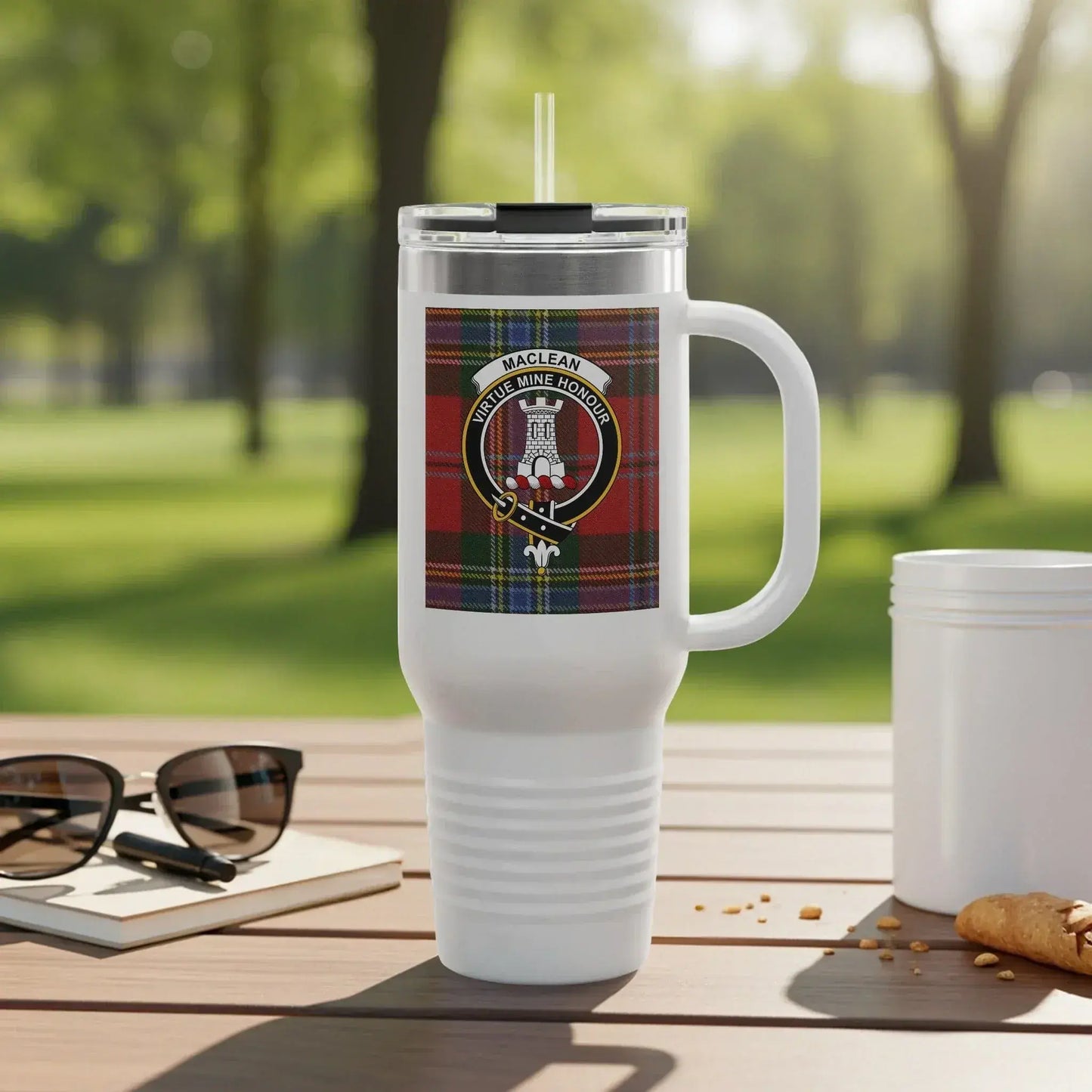 Maclean Clan Crest Travel Tumbler product