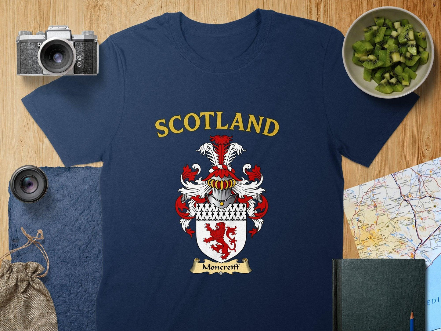 Scotland Moncrieff Crest Graphic T-Shirt product type