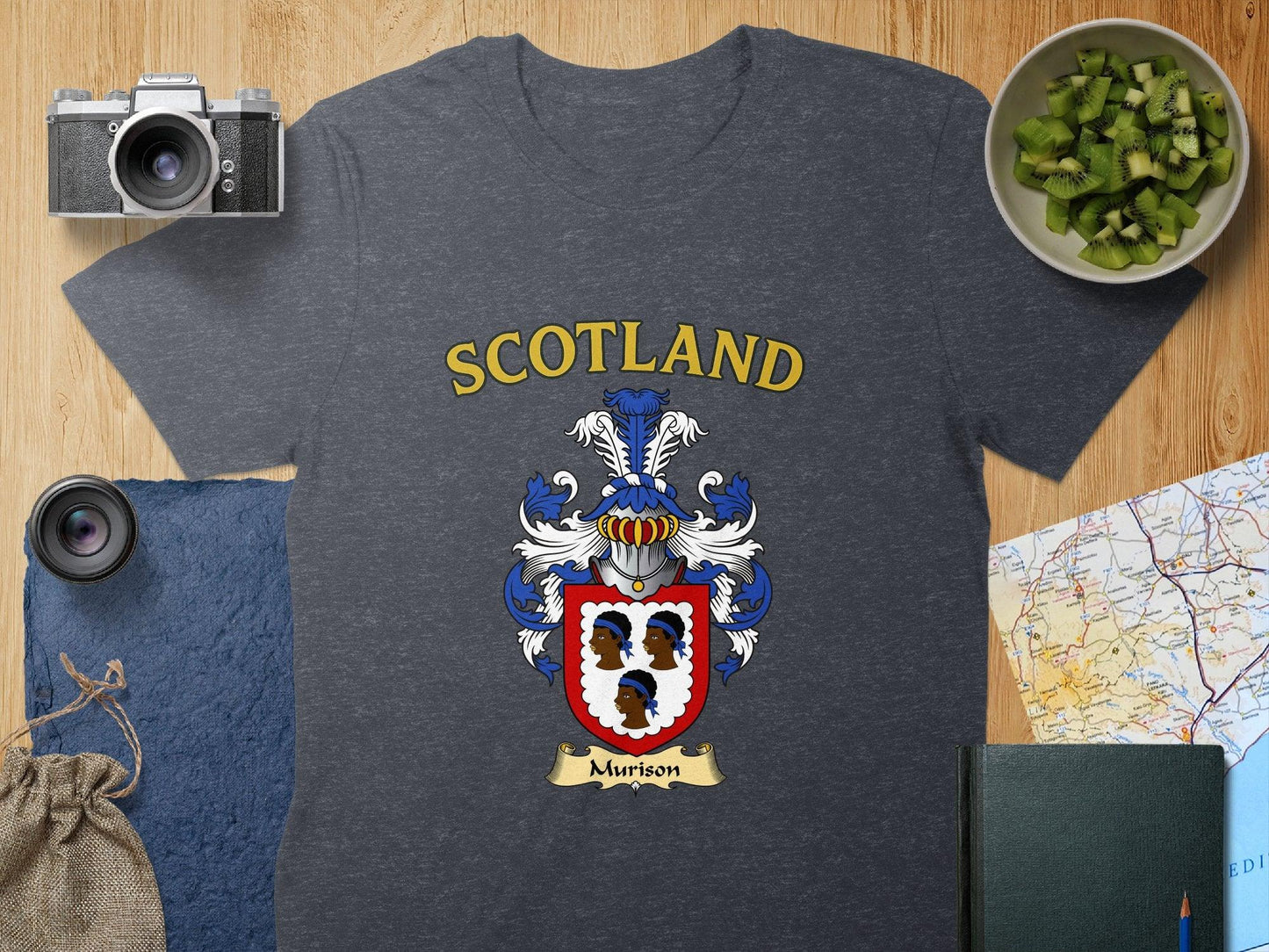 Scotland Murison Heraldic Crest Graphic T-Shirt product