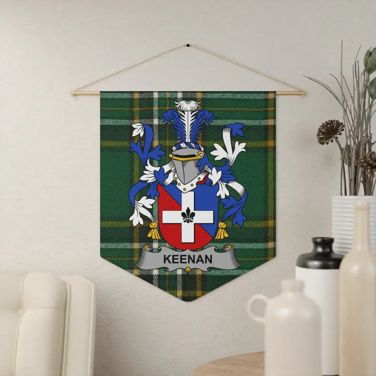 Customizable Family Crest Wall Hanging product