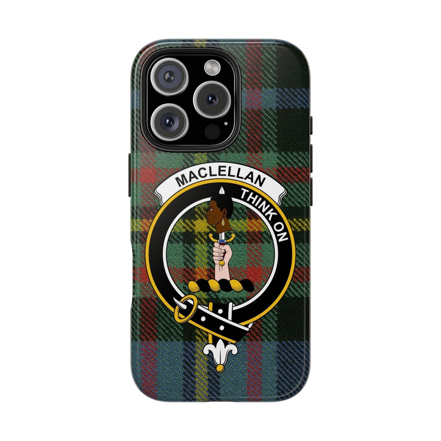 MacLellan Clan Scottish Tartan Cell Phone Case - Celtic Ancestry Gifts
