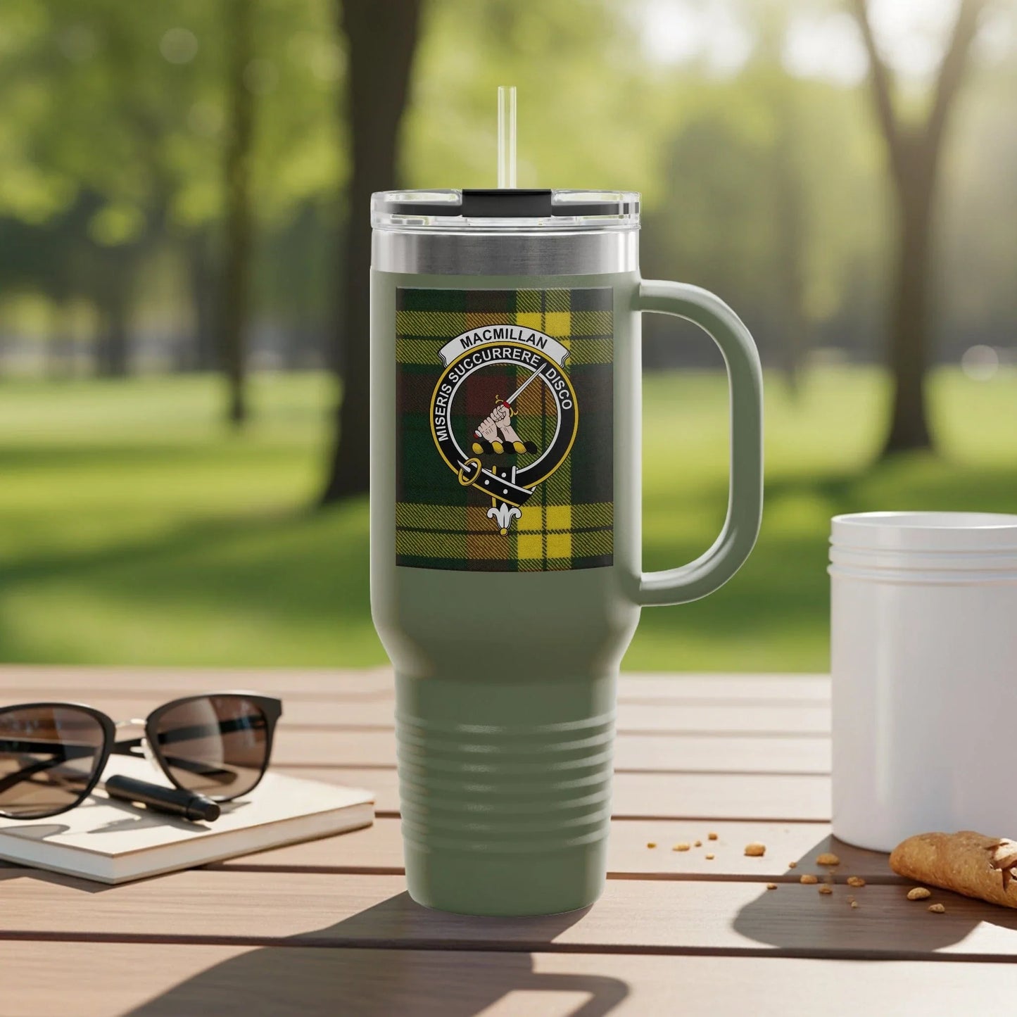 MacMillan Crest Tartan Insulated Travel Mug product