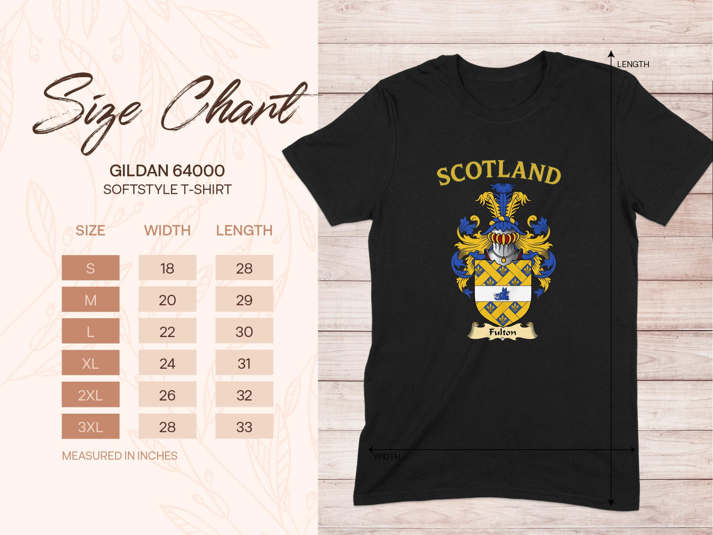 Scotland Family Crest Gildan Softstyle T-Shirt product