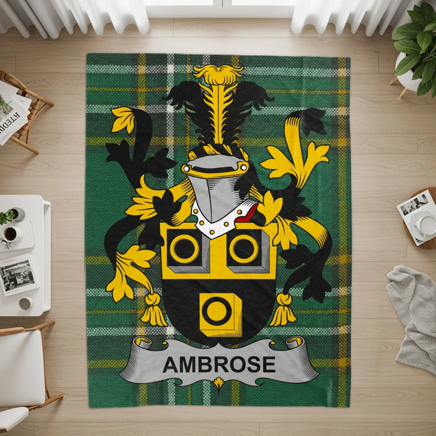 Custom Ambrose Coat of Arms Personalized Product Type