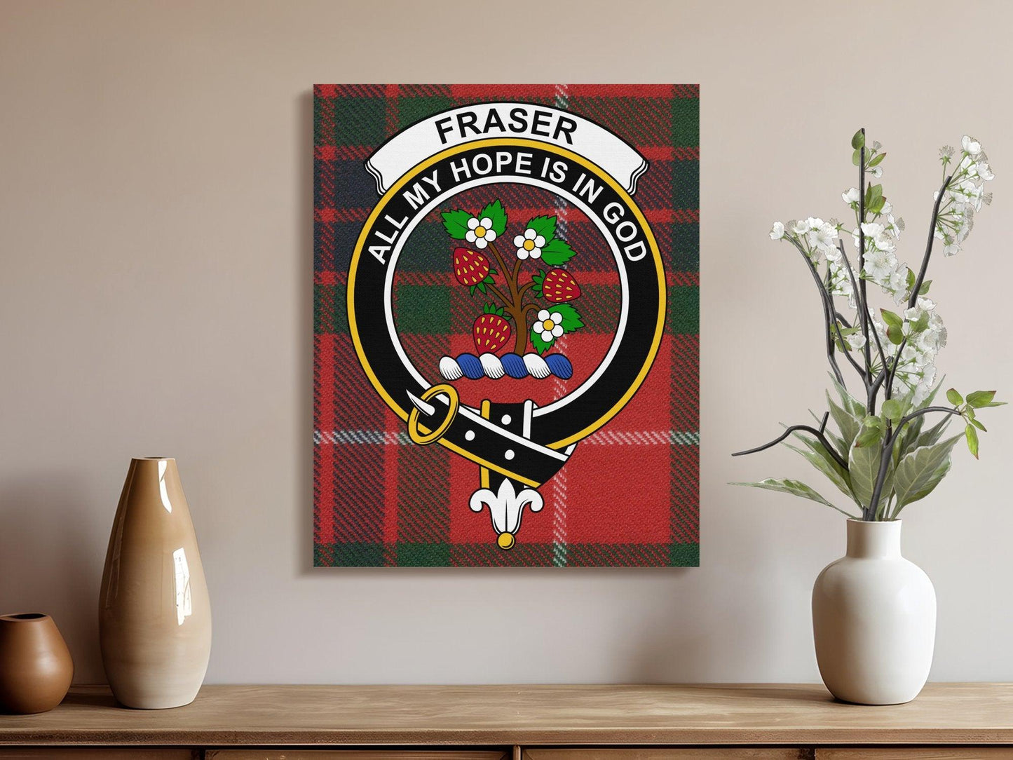 Fraser All My Hope is in God Wall Art product