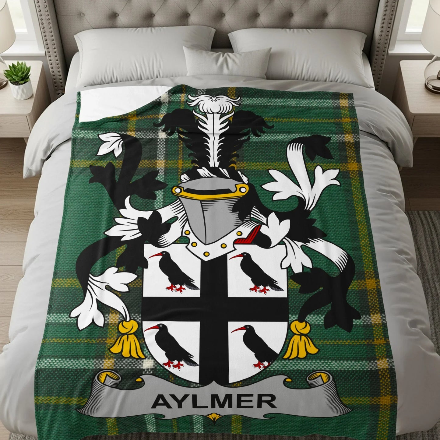 Aylmer Family Crest Design Soft Blanket product