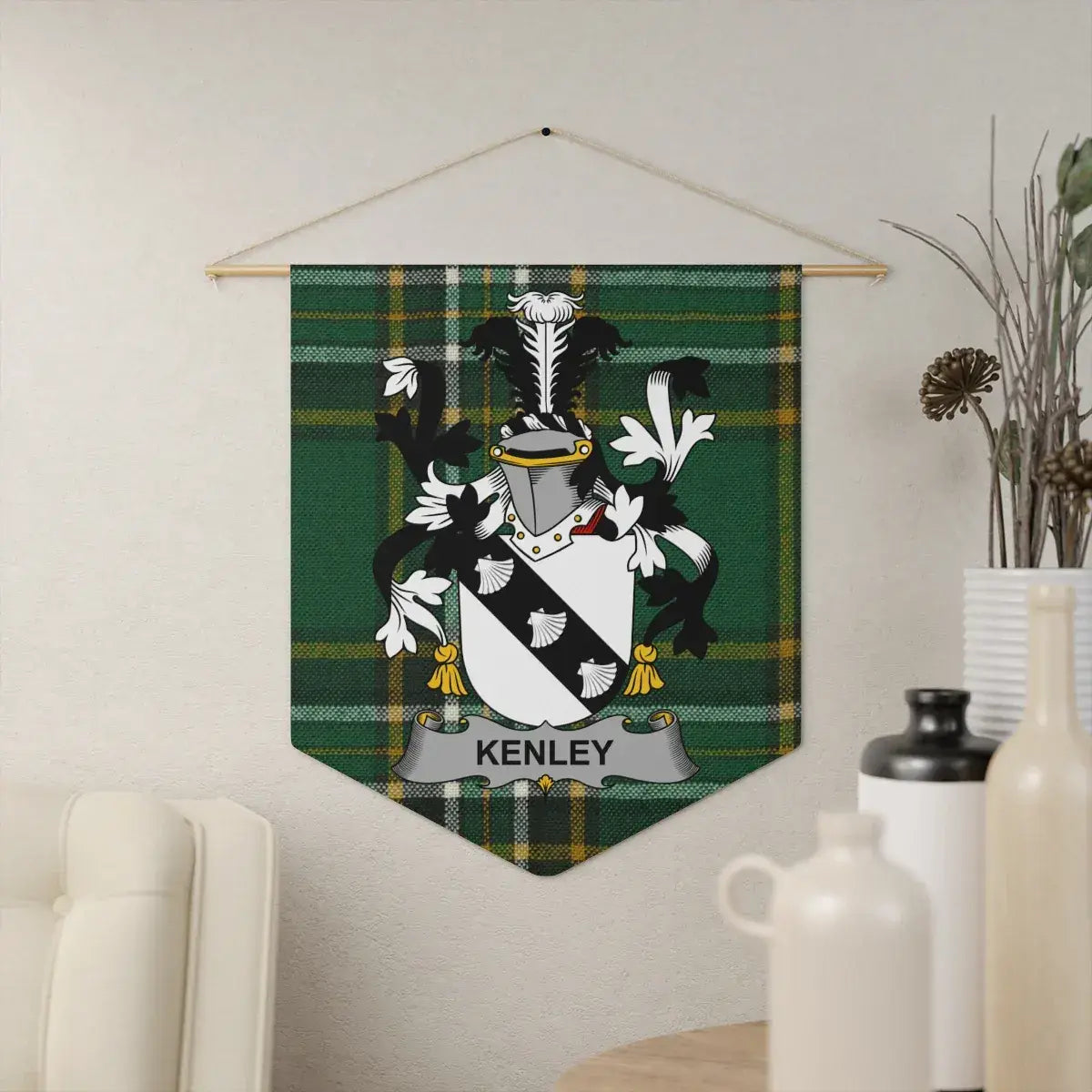 Authentic Kenley Family Crest Wall Hanging product type