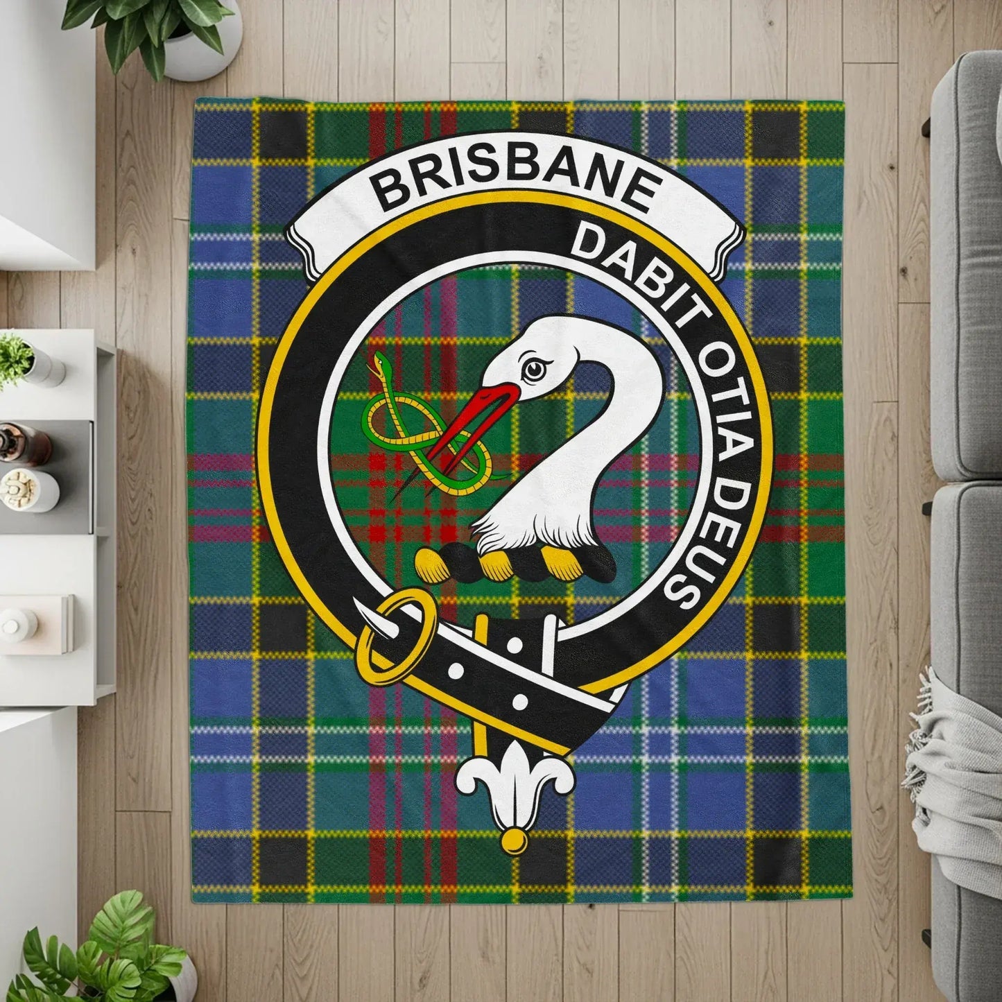 Brisbane Dabit Otia Deus Plaid Pattern Rug product type