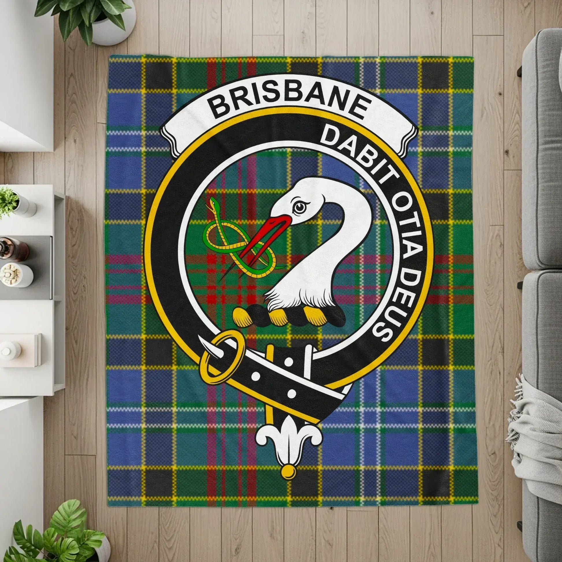 Brisbane Dabit Otia Deus Plaid Pattern Rug product type