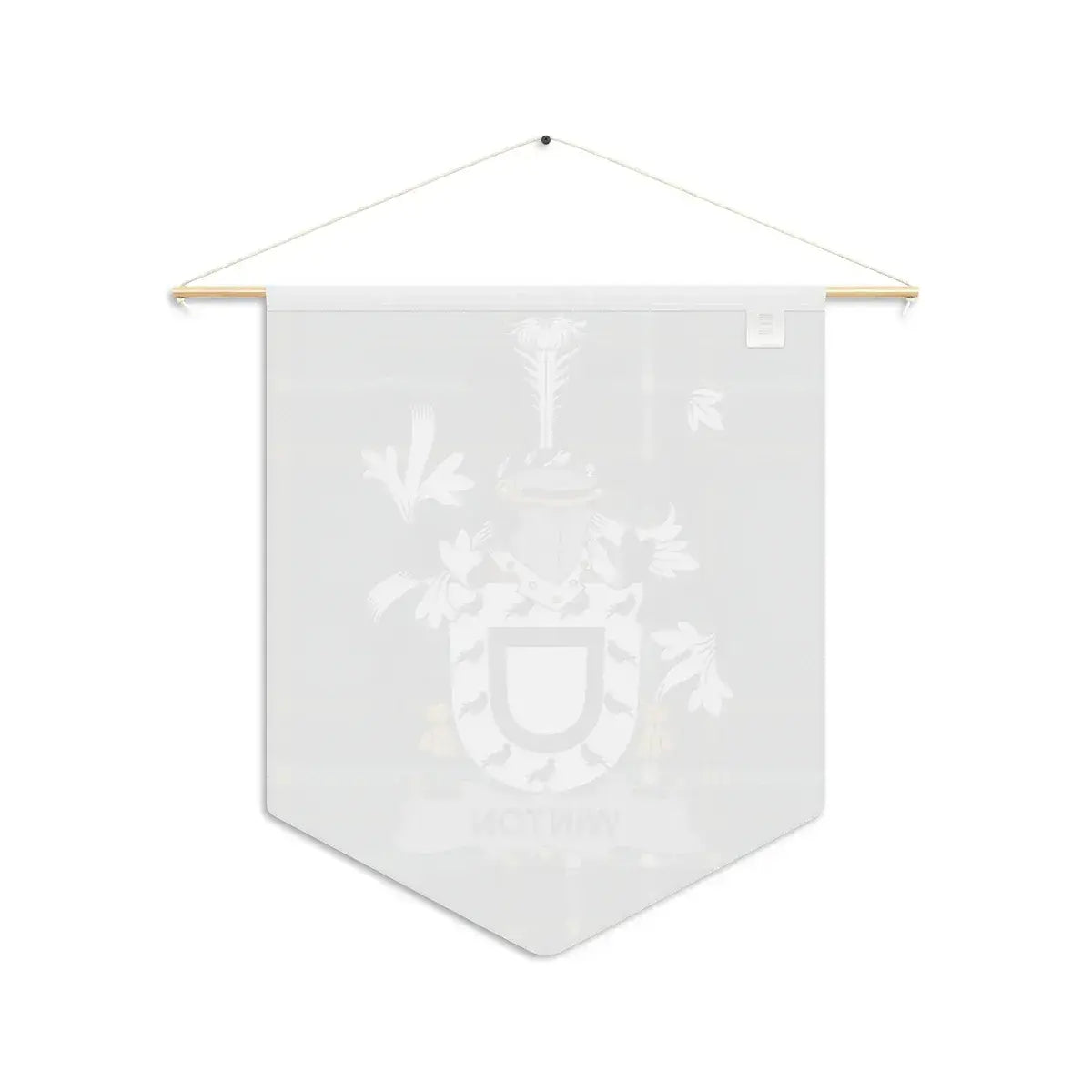 Customized Family Crest Wall Hanging Banner product type