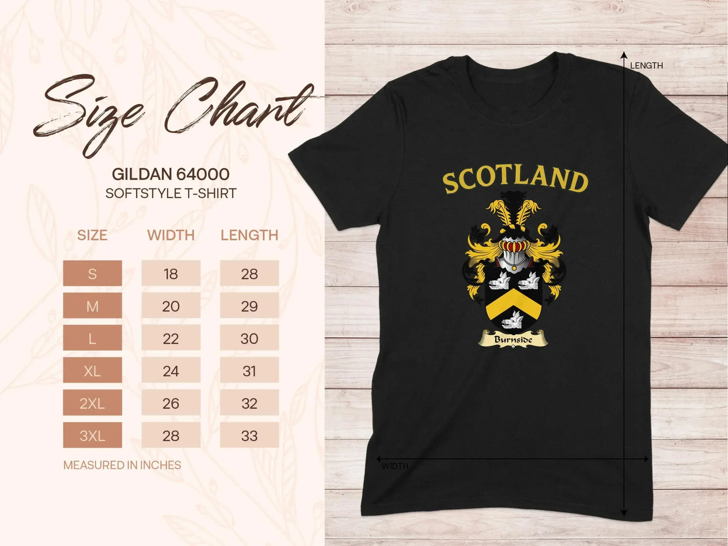 Scotland Crest Gildan Softstyle T-shirt product