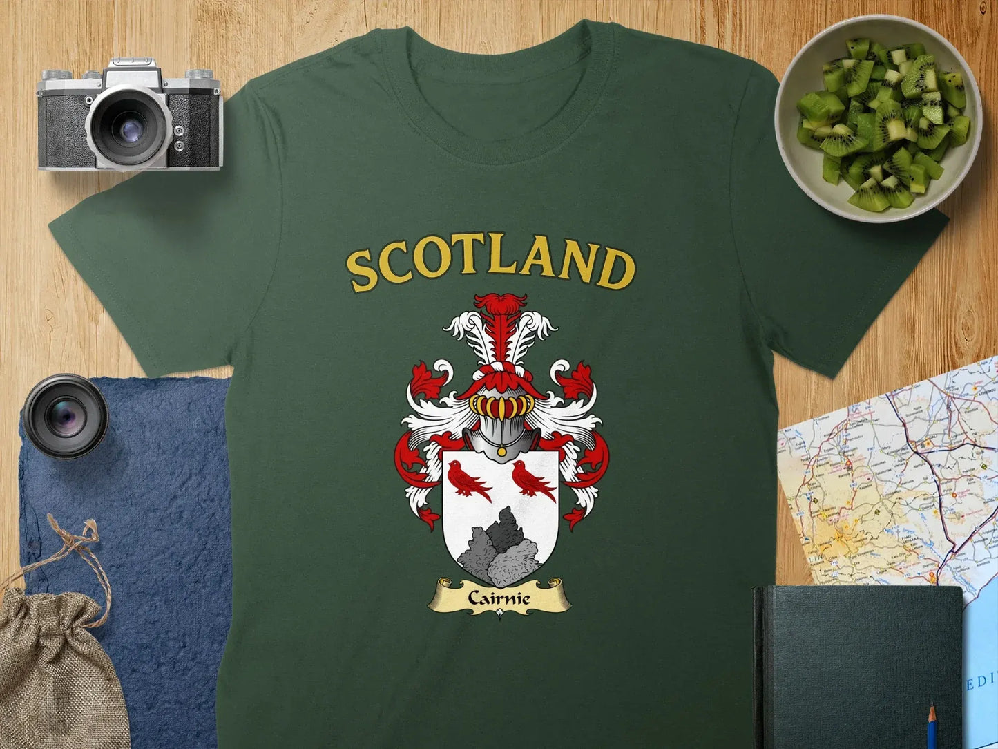 Scotland Cairnie Coat of Arms Graphic T-Shirt product