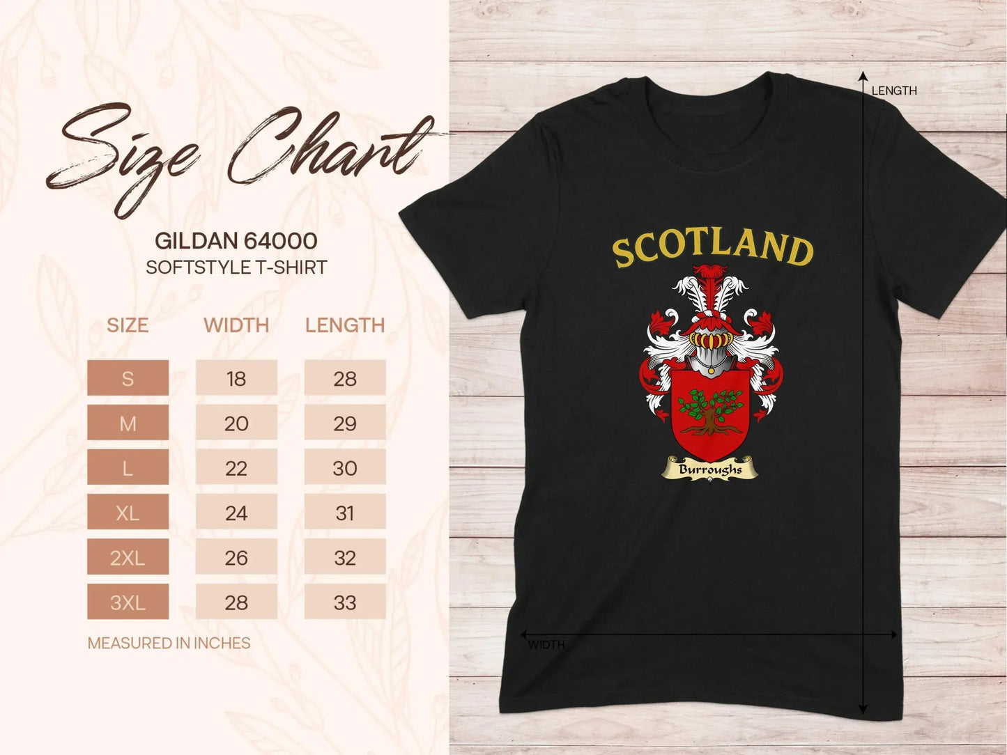 Scotland Crest Graphic Unisex Softstyle T-Shirt product