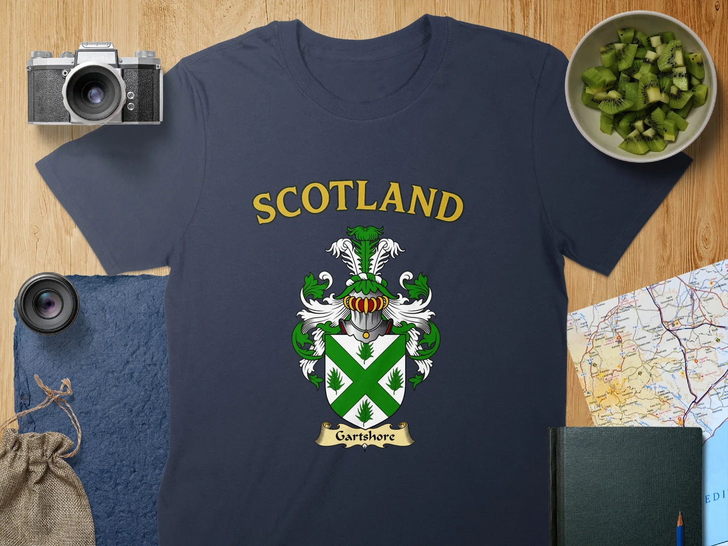 Scotland Gartshore Family Crest T-Shirt product type