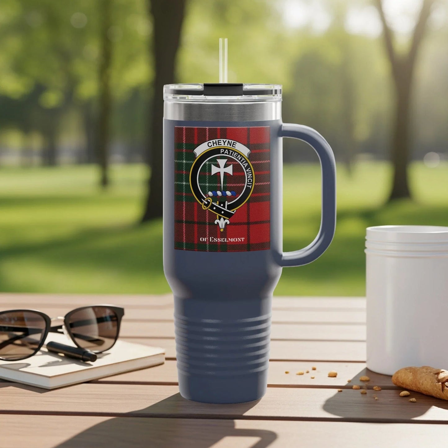 Cheyne Clan Tartan Insulated Travel Mug Product