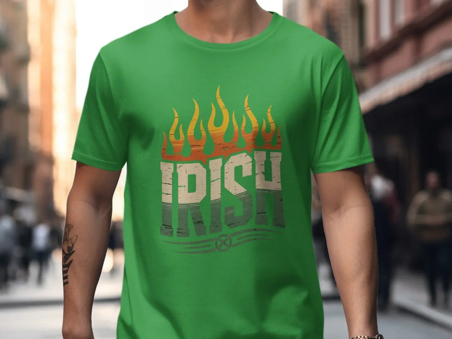 Vintage Irish Green Graphic T-Shirt product